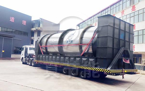 糟渣烘干機(jī)運(yùn)輸發(fā)貨現(xiàn)場